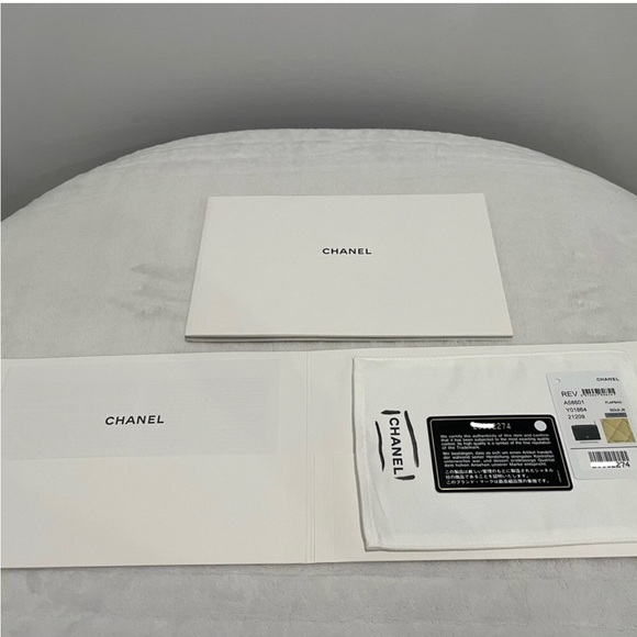 BNIB Chanel Maxi flap Beige Clair - Picture 5 of 16